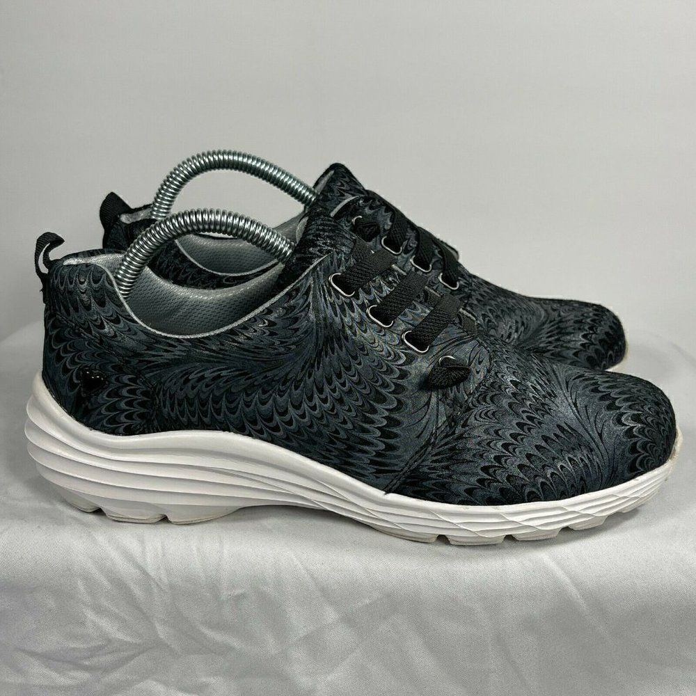 NurseMates Velocity 2000159 Women's Black Leather Lace Up Low Top Shoes Size 9M - Picture 5 of 10